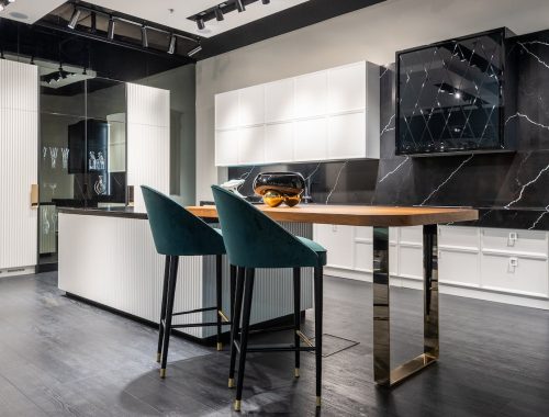 esthétique industrielle au cœur de la cuisine