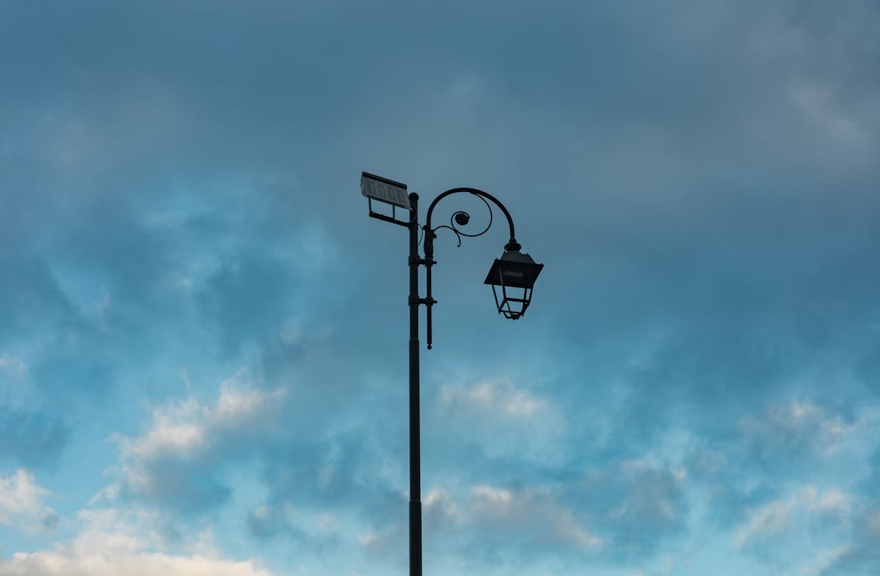 un éclairage extérieur avec télécommande
