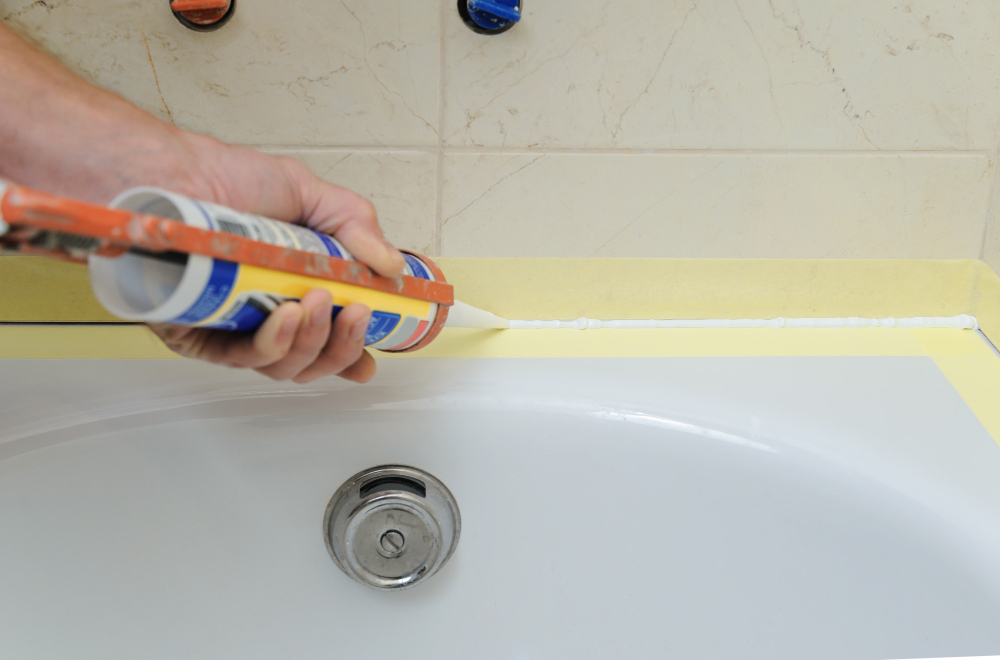 Peinture pour lavabo en céramique